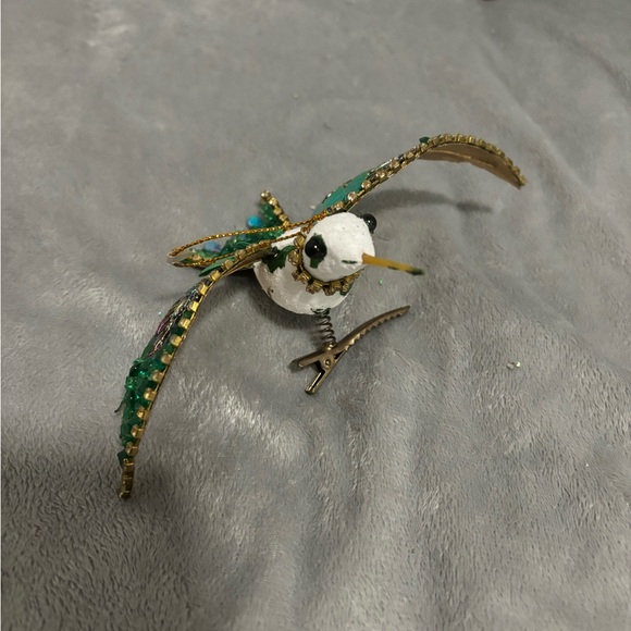 Lot of turquoise Christmas ornaments - Picture 11 of 12